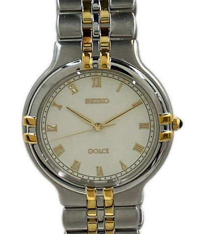 SEIKO 腕時計 ドルチェ DOLCE クオーツ 5E31-6E40 メンズ セイコー