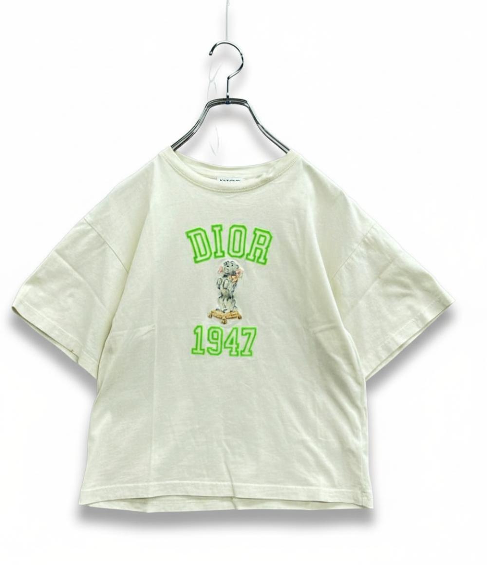 Christian Dior 半袖Tシャツ 刺繍 4SBK23TEEF キッズ SIZE 10 (140) クリスチャンディオール