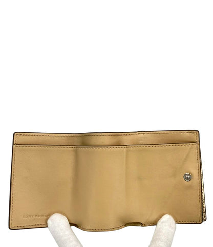トリーバーチ 三つ折り財布 メタリック レディース Tory Burch