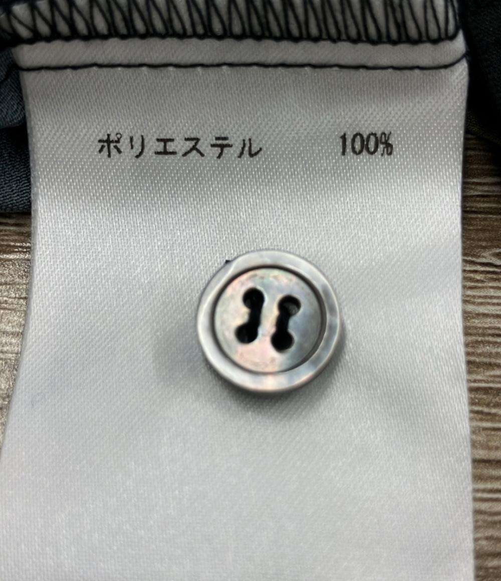 美品 ダイアグラム 長袖シャツ 花柄ロングスリーブブラウス 03221 41082-00 レディース SIZE 36 (S) Diagram