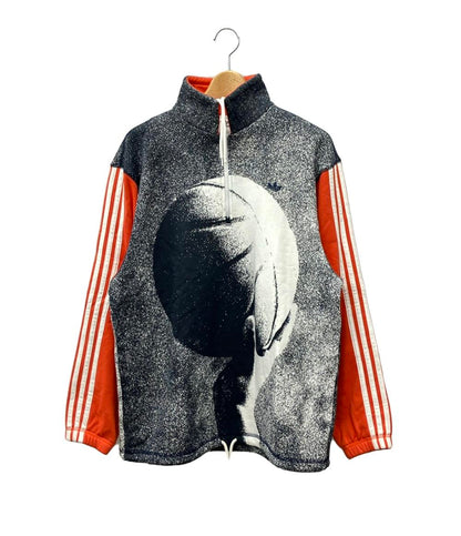 美品 アディダス ハーフジップスウェット メンズ SIZE L (L) adidas