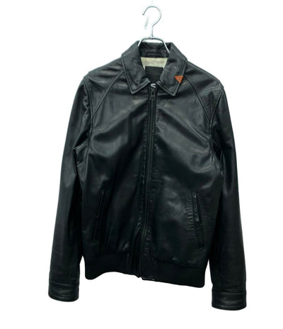 DENHAM レザージャケット シングルライダース ゴースト 01-16-07-25-001 メンズ SIZE EUS CN 170 92A (M) デンハム