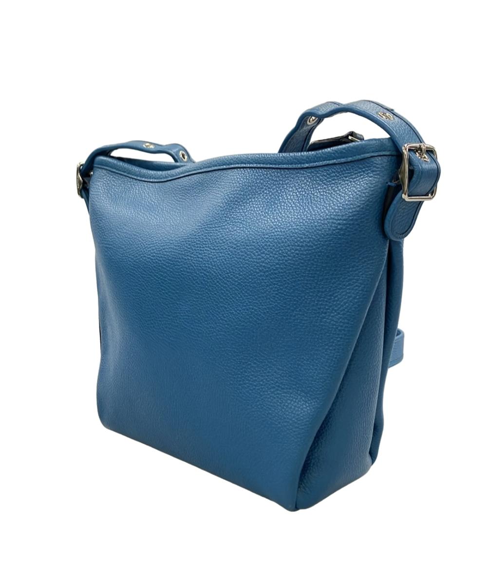 【COACH】コーチ　ショルダーバッグ レディース 斜め掛け クラッチ ブルー青 COACH】コーチ バッグ スムースレザー トニー ロゴ フラップ 2WAY