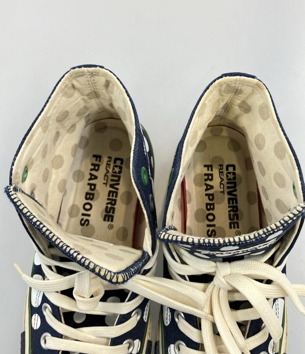 CONVERSE ハイカットスニーカー × フラボア 水玉 ドット柄 レディース SIZE 23.5 (M) コンバース