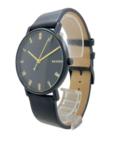 SKAGEN 腕時計 クオーツ ブラック SKW6489 メンズ スカーゲン
