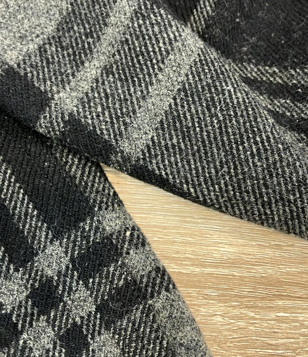 RRL ジャケット ウール チェック マッキーノ ショールカラー ブラック×グレー WOOL CHECK MACKINAW JACKET メンズ SIZE XS ダブルアールエル