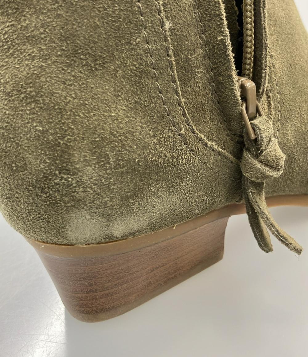 訳あり COLE HAAN ショートブーツ サイドジップ レディース SIZE 8 1/2 C (25.5cm) コールハーン