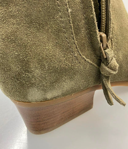 訳あり COLE HAAN ショートブーツ サイドジップ レディース SIZE 8 1/2 C (25.5cm) コールハーン