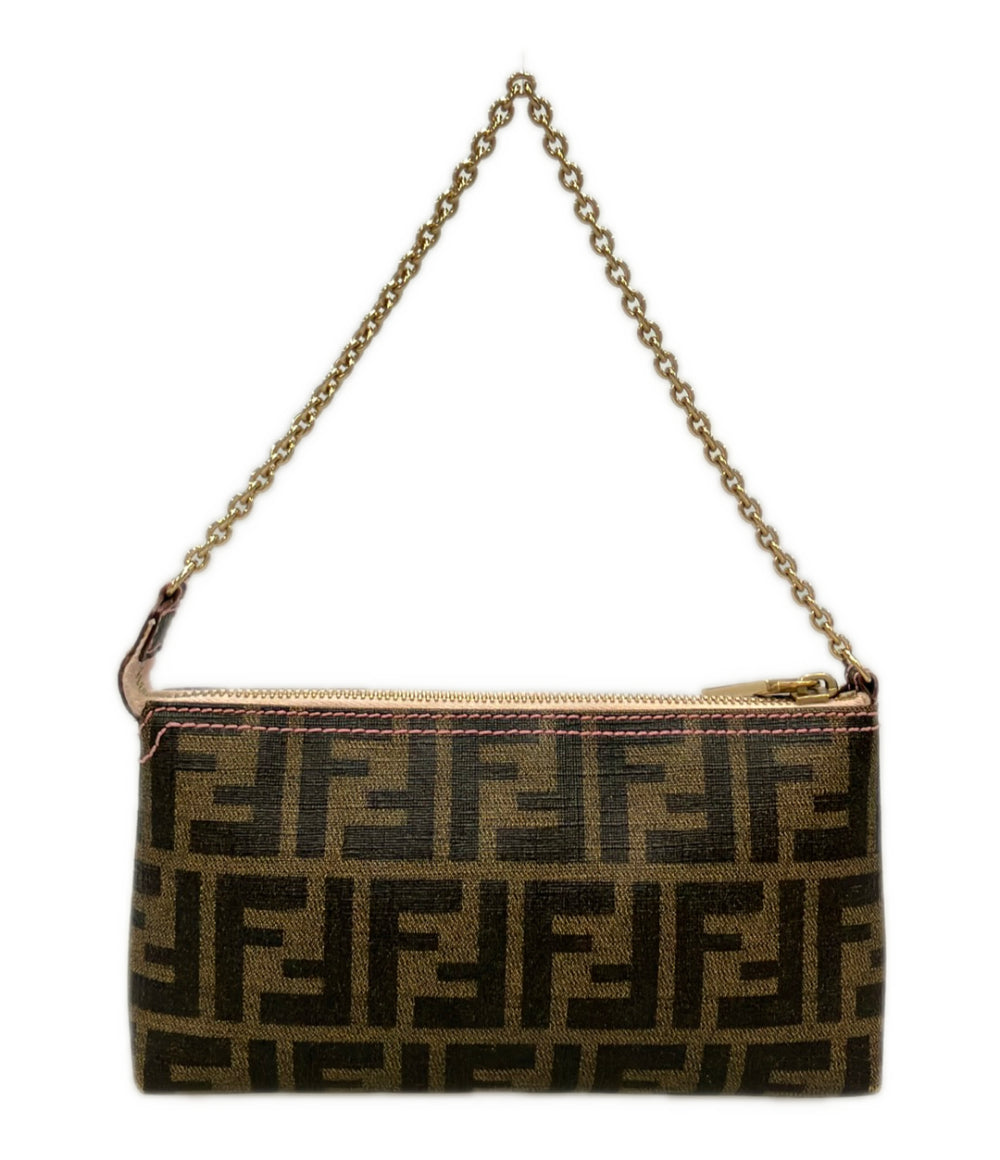 FENDI チェーンハンドバッグ ズッカ 8BR592 レディース フェンディ