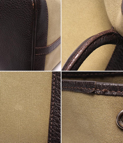 HERMES トートバッグ □F刻印 シルバー金具 ガーデンパーティPM レディース メンズ エルメス