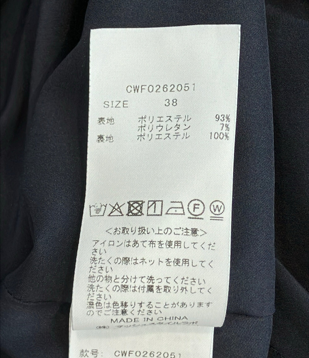 CELFORD ノースリーブ カシュクールラッフルワンピース レディース SIZE 38 セルフォード