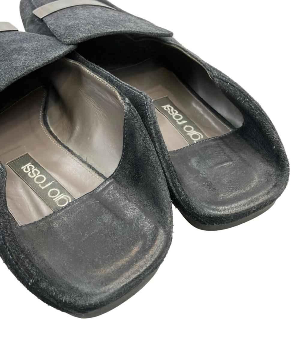 Sergio Rossi フラットシューズ スエード メンズ SIZE 8 1/2 (M) セルジオロッシ
