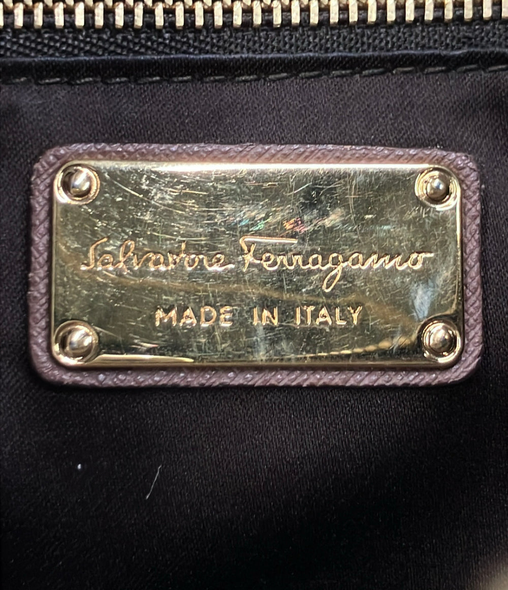 Salvatore Ferragamo ハンドバッグ ショルダーバッグ 2WAY 斜め掛け レザー ガンチーニ レディース サルヴァトーレフェラガモ