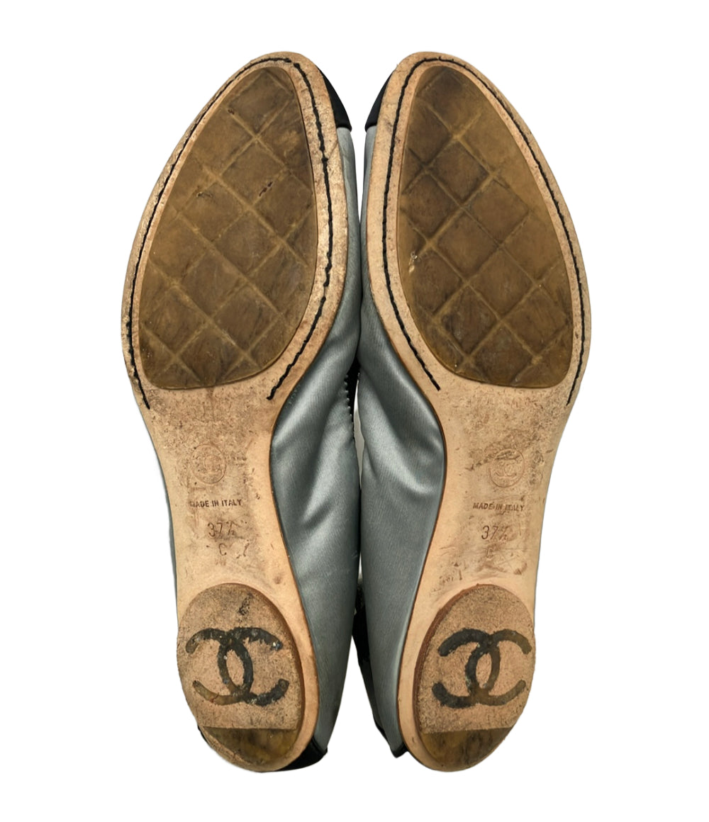 CHANEL フラットシューズ　36.5 CHANEL フラットパンプス バレーシューズ G25139 レディース SIZE 37.5