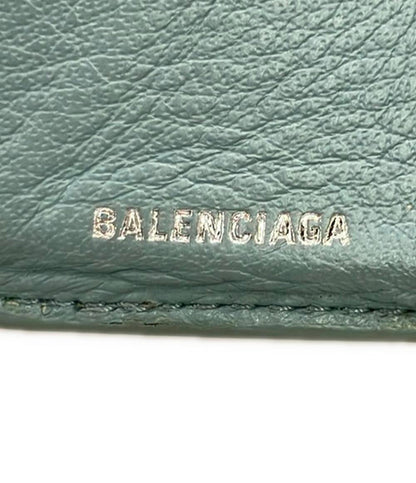 BALENCIAGA 三つ折り財布 レザー ペーパーミニ 391446 4005 レディース バレンシアガ