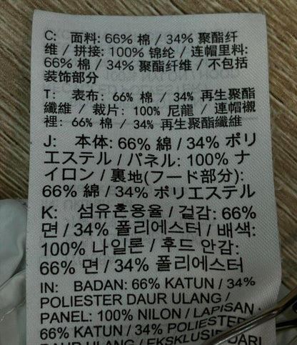 NIKE Sacai パーカー ドッキング ナイロン AS UNISEX NRG HOODIE CZ4695-063 メンズ SIZE M ナイキ サカイ