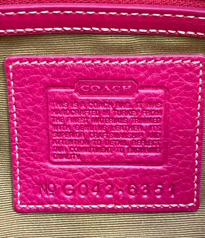 COACH ワンショルダーバッグ 肩掛け マイクロシグネチャー G042 6351 レディース コーチ