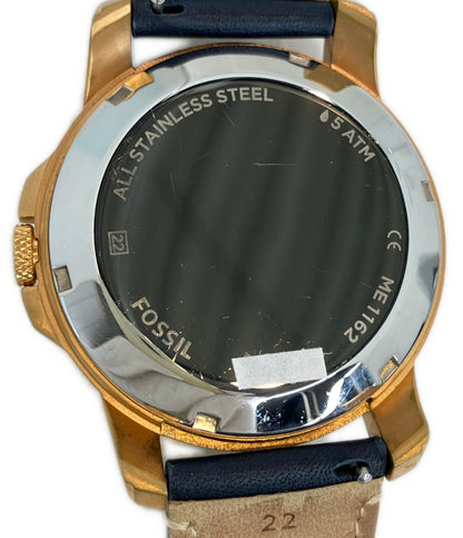 FOSSIL 腕時計 ツイスト クオーツ ブラック ME1162 メンズ フォッシル