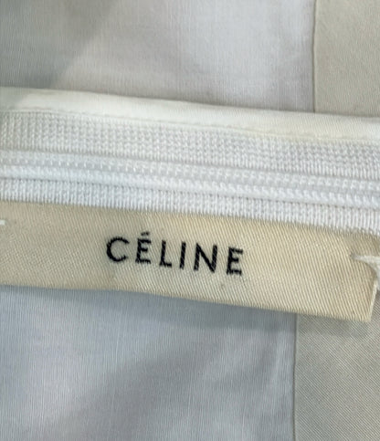 CELINE 半袖Tシャツ フリル デザインカットソー レディース SIZE 38 (M) セリーヌ