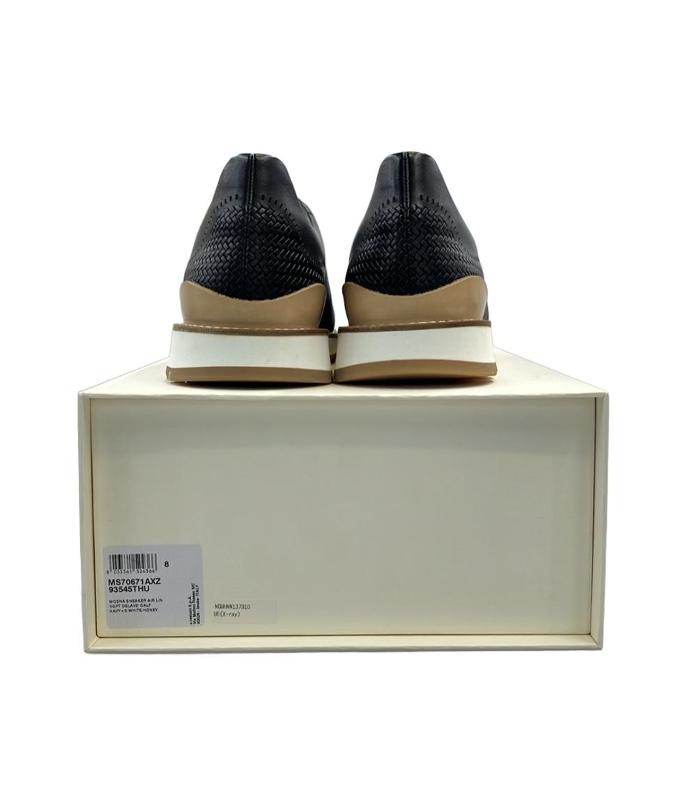 a.testoni ローカットスニーカー モエナ レザー メンズ SIZE 8 (27cm) ア・テストーニ