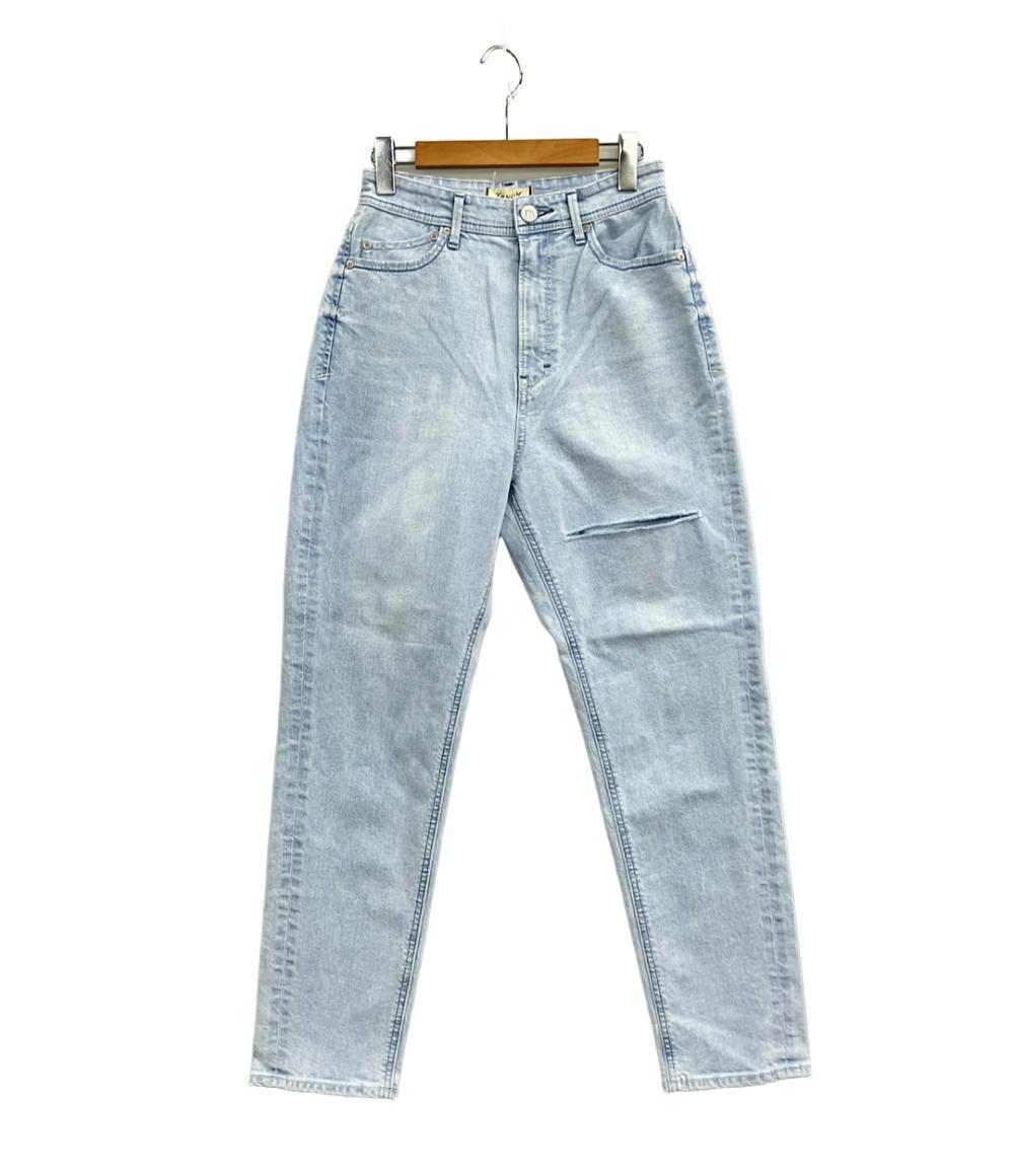 美品 ヤヌーク デニムパンツ ダメージ加工 レディース SIZE 26 (S) YANUK