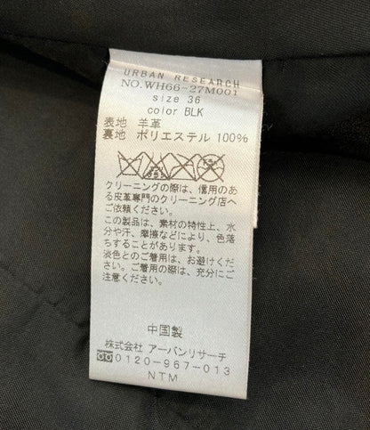 美品 アーバンリサーチ シングルライダースジャケット レディース SIZE 36 (XS) URBAN RESEARCH