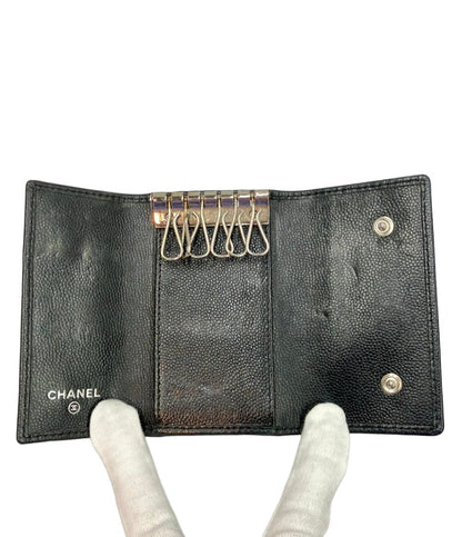 CHANEL 6連キーケース シルバー金具 レディース シャネル