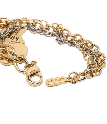 キットソン ブレスレット 2連 チャーム カメラモチーフ レディース kitson