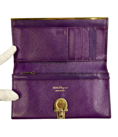Salvatore Ferragamo 長財布 ガンチーニ レディース サルヴァトーレフェラガモ