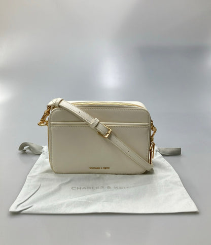 美品 CHARLES&KEITH ショルダーバッグ 斜め掛け レディース チャールズ＆キース