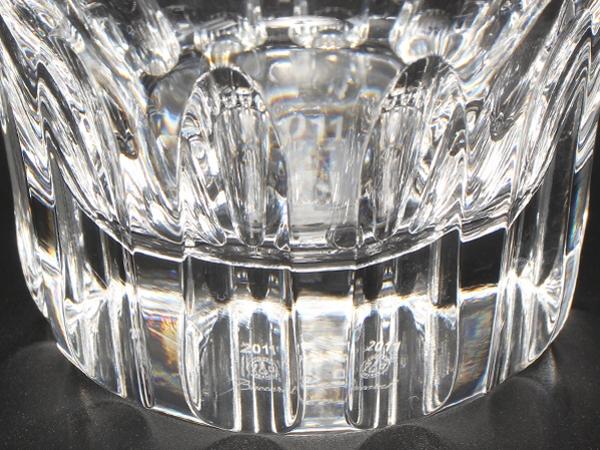 美品 Baccarat イヤーター グラス 2点セット ペア 2011 エトナ バカラ
