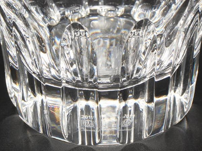 美品 Baccarat イヤーター グラス 2点セット ペア 2011 エトナ バカラ