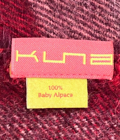 クーナ マフラー ベビーアルパカ 100% レディース kUNA