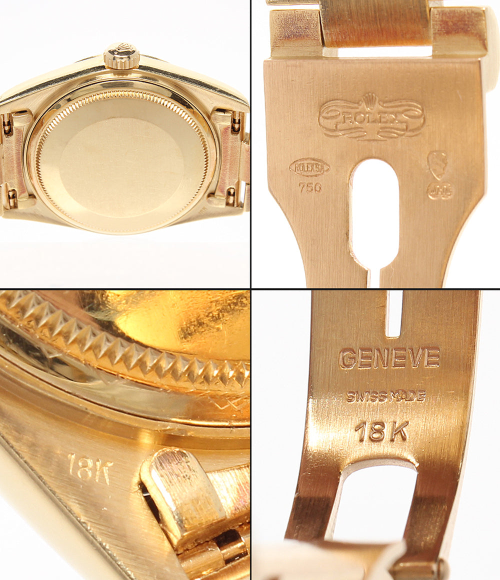 ROLEX 腕時計 18K デイデイト 自動巻き ドールド 18038 メンズ