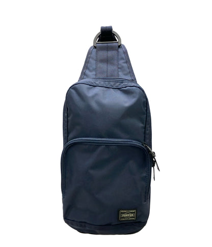 美品 PORTER ボディバッグ フラッシュスリングショルダーバッグ メンズ ポーター