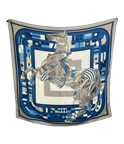 HERMES スカーフ カレ100 ROBOCABAR メンズ エルメス