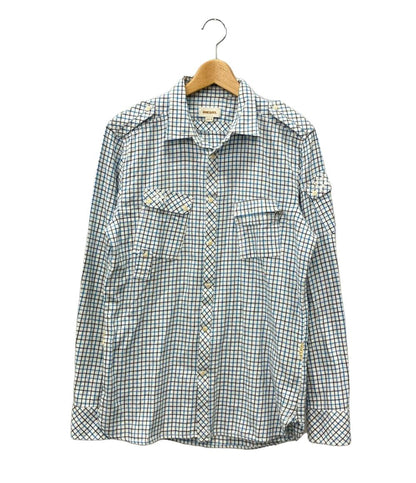 訳あり ディーゼル 長袖チェックシャツ メンズ SIZE M (M) DIESEL