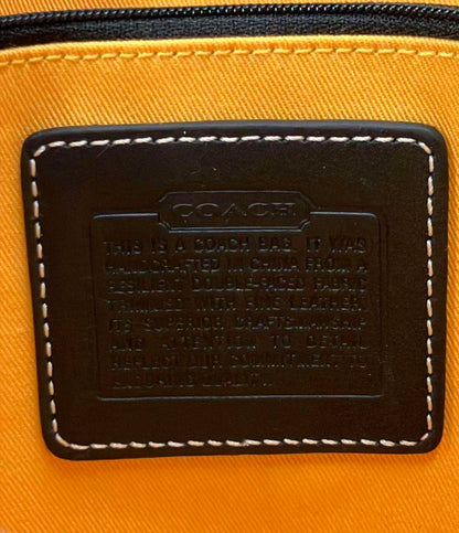 COACH ハンドバッグ キャンバス レザー レディース コーチ