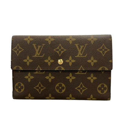 ルイ・ヴィトン 三つ折り財布 ポシェットパスポール モノグラム M60135 メンズ LOUIS VUITTON