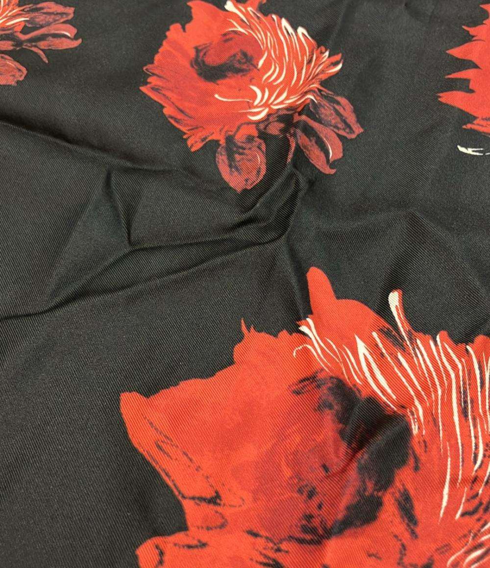 PRADA スカーフ シルク100% 花柄 1FF001 レディース プラダ – Rehello