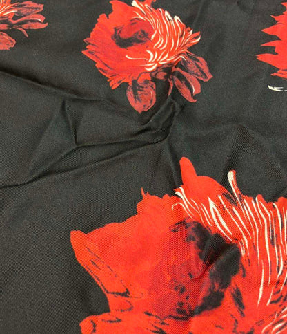 PRADA スカーフ シルク100% 花柄 1FF001 レディース プラダ