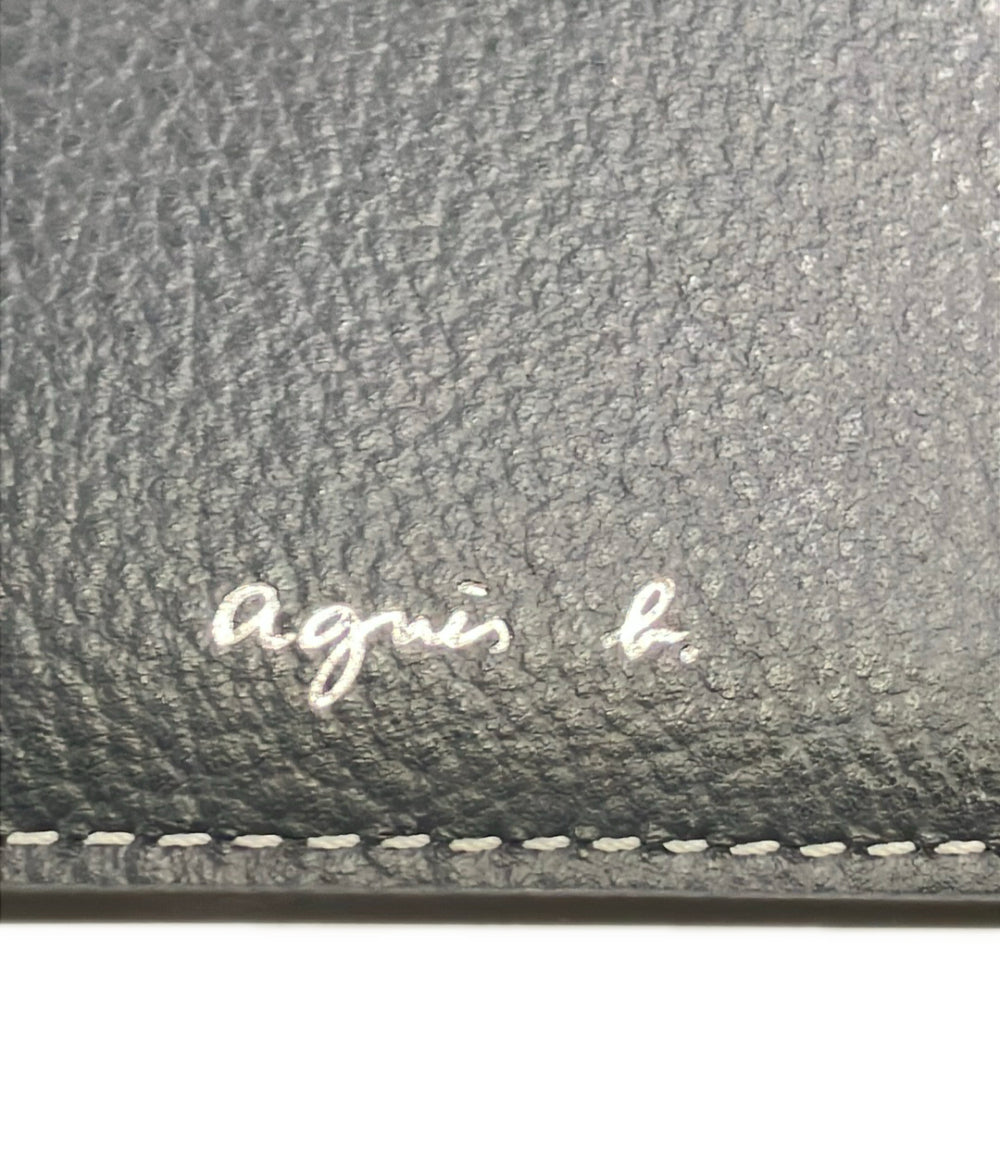 美品 agnes b. 二つ折り財布 レディース アニエスベー