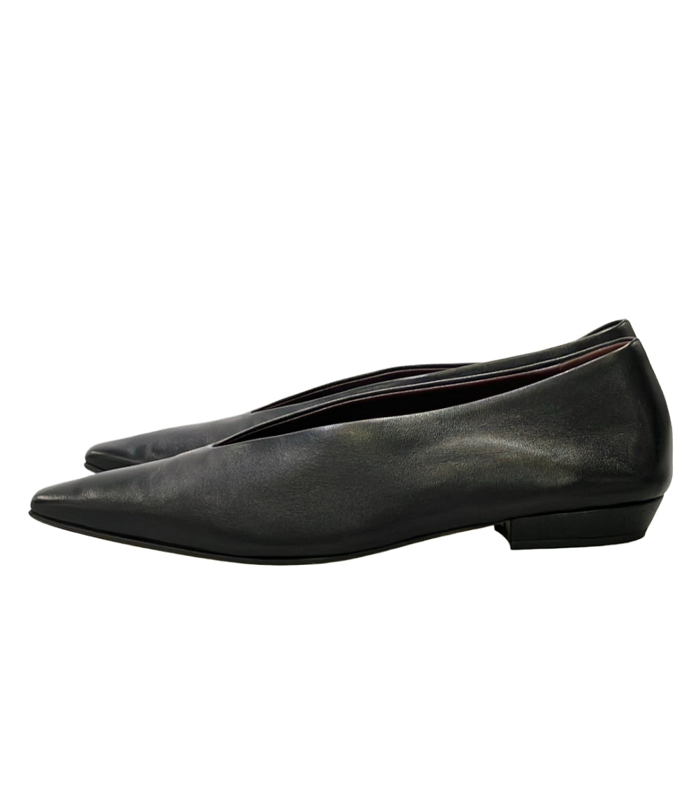 BOTTEGA VENETA アーモンドトゥ フラットシューズ パンプス レディース SIZE 37 (23.5cm) ボッテガ・ヴェネタ