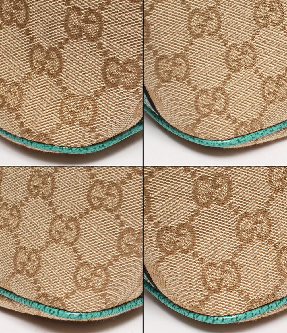 美品 ポーチ ハンドバッグ GGキャンバス 07198 2123 レディース グッチ