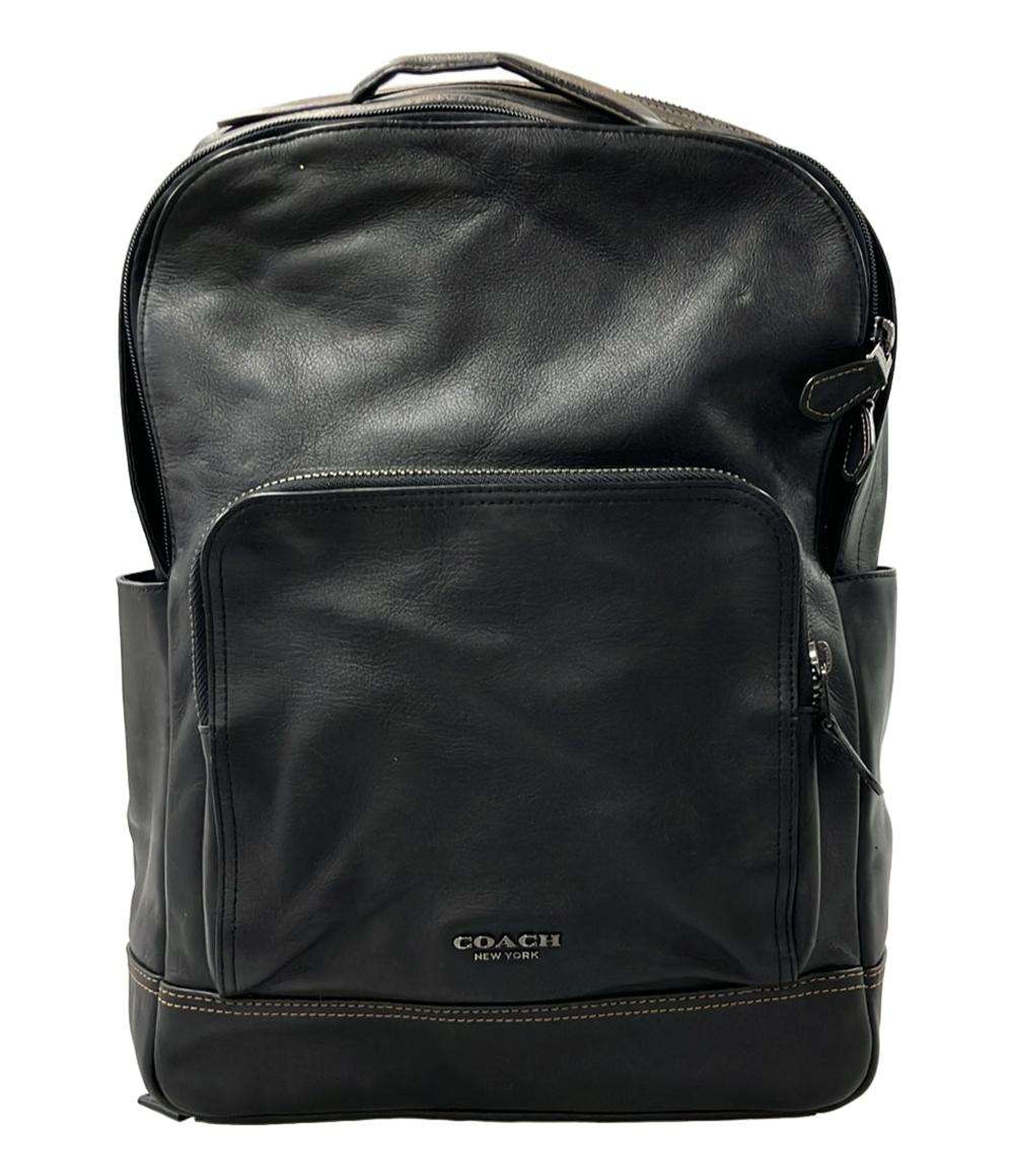 訳あり コーチ リュック デイパック グラハム スムースレザー F37599 メンズ COACH