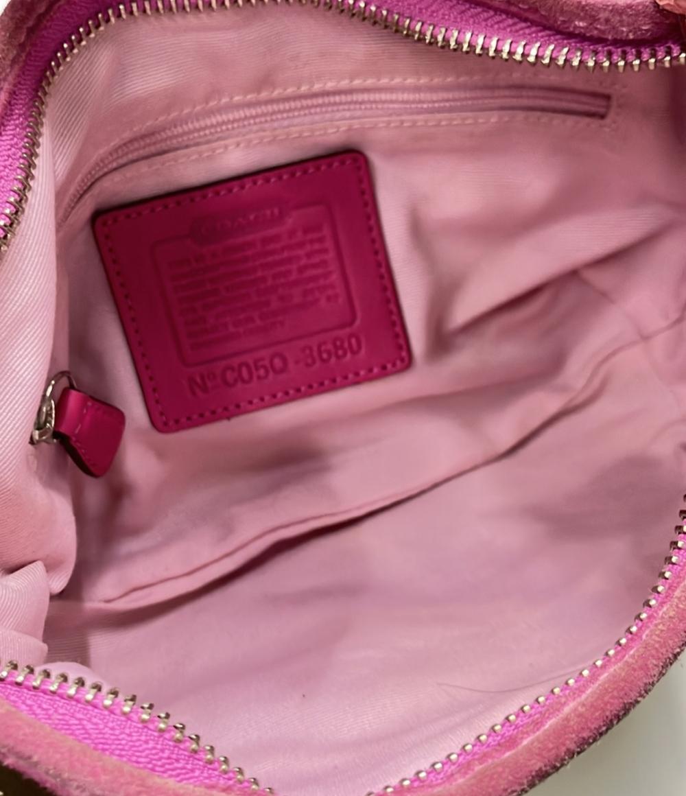 COACH ショルダーバッグ 肩掛け パッチワーク シグネチャー 3680 レディース コーチ