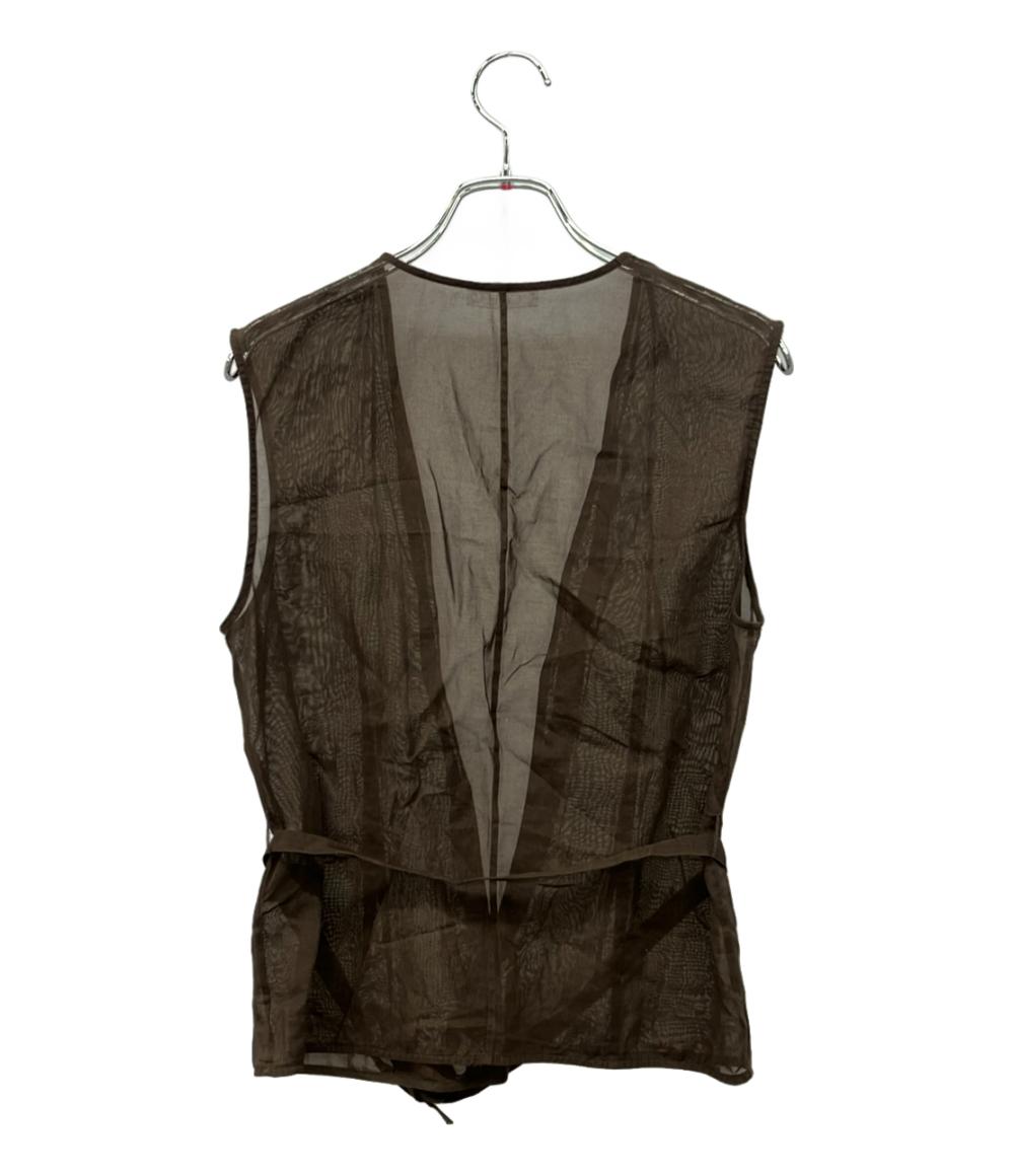 コンテ シアー ベルテッド ジレ レディース CONTE