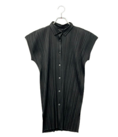PLEATS PLEASE 半袖 ブラウス レディース SIZE 3 プリーツプリーズ