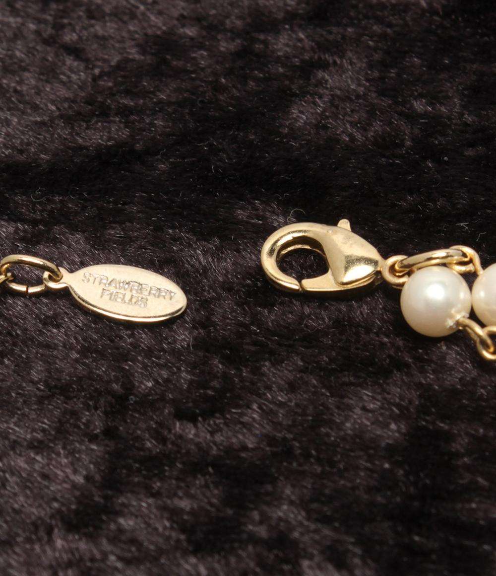 美品 ストロベリーフィールズ ネックレス レディース STRAWBERRYFIELDS