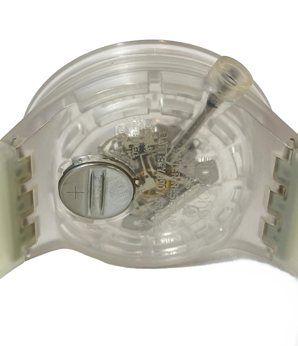 スウォッチ 腕時計 クオーツ クリアー メンズ Swatch